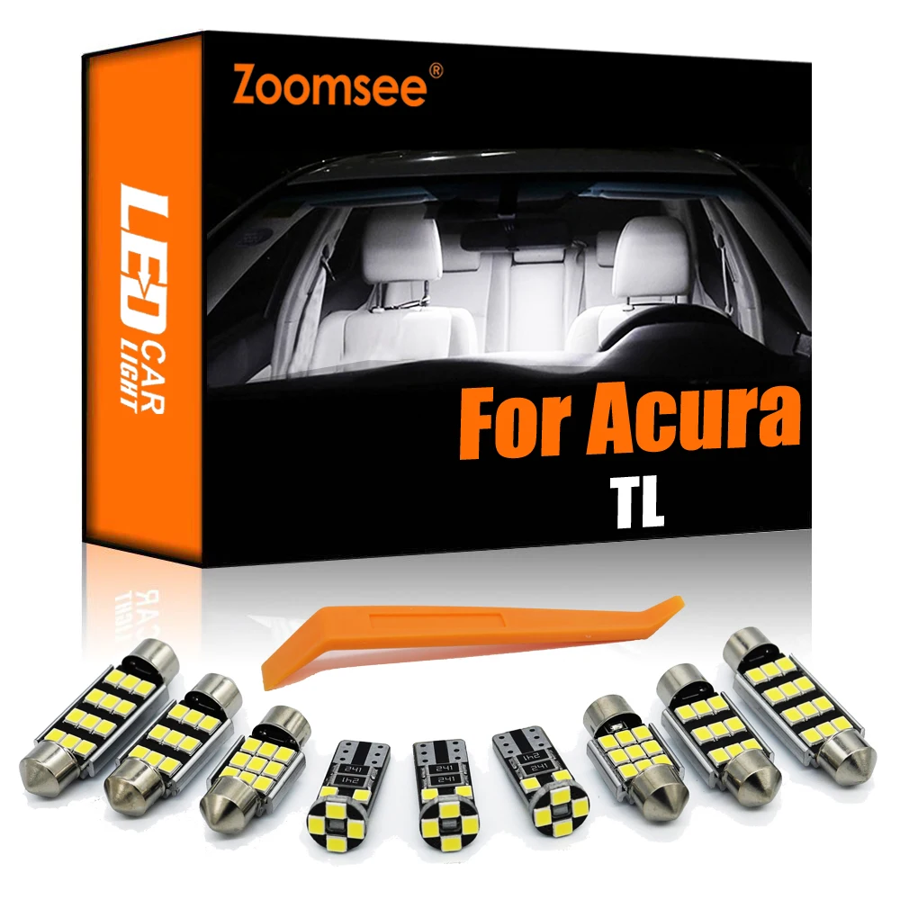 

Zoomsee Interior LED For Acura TL 1995-2014 Canbus Vehicle Bulb Indoor Dome Map Reading Trunk Light Error Free Auto Lamp Parts