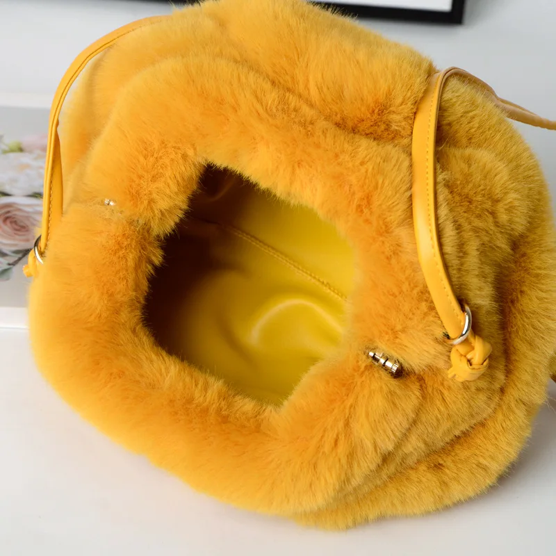 2020 зимняя теплая сумка из искусственного меха норки, модная плюшевая женская сумка-мессенджер через плечо от AliExpress WW