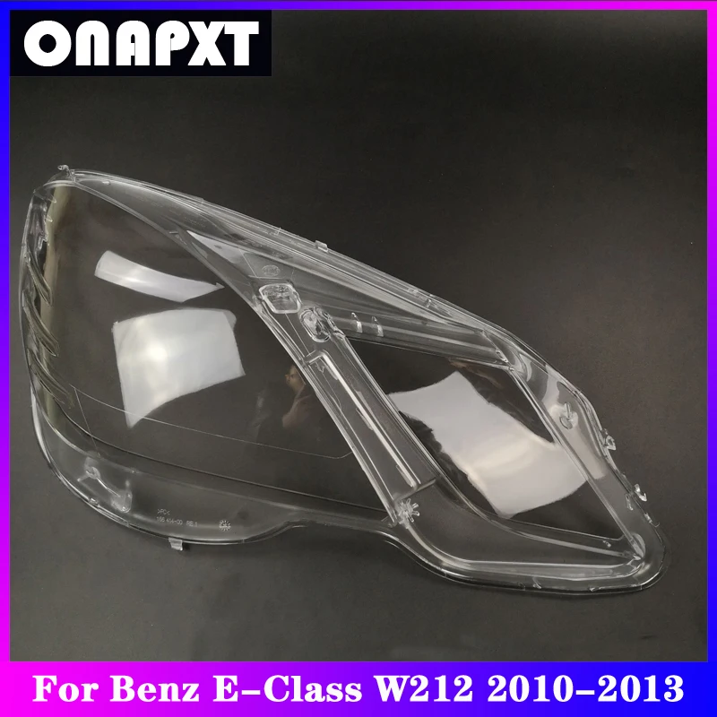 

Car Front Headlight Cover E260 E350 E400 E500 E550 Lens Glass Lampshade Bright Head Light Shell For Benz E-Class W212 2010-2013