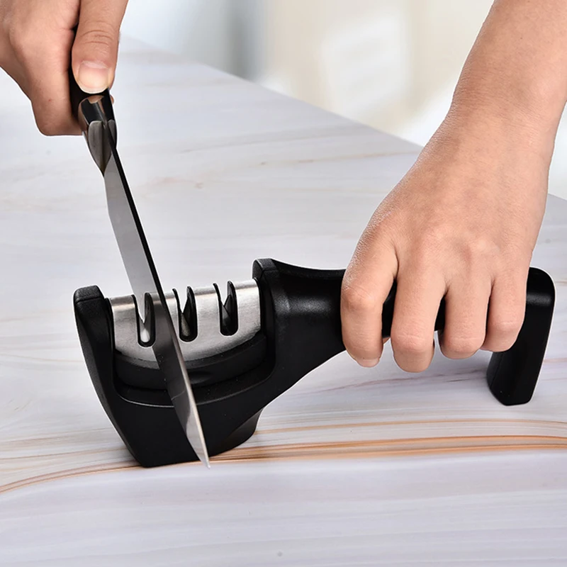 Профессиональная точилка для кухонных ножей точильный камень шлифовки из