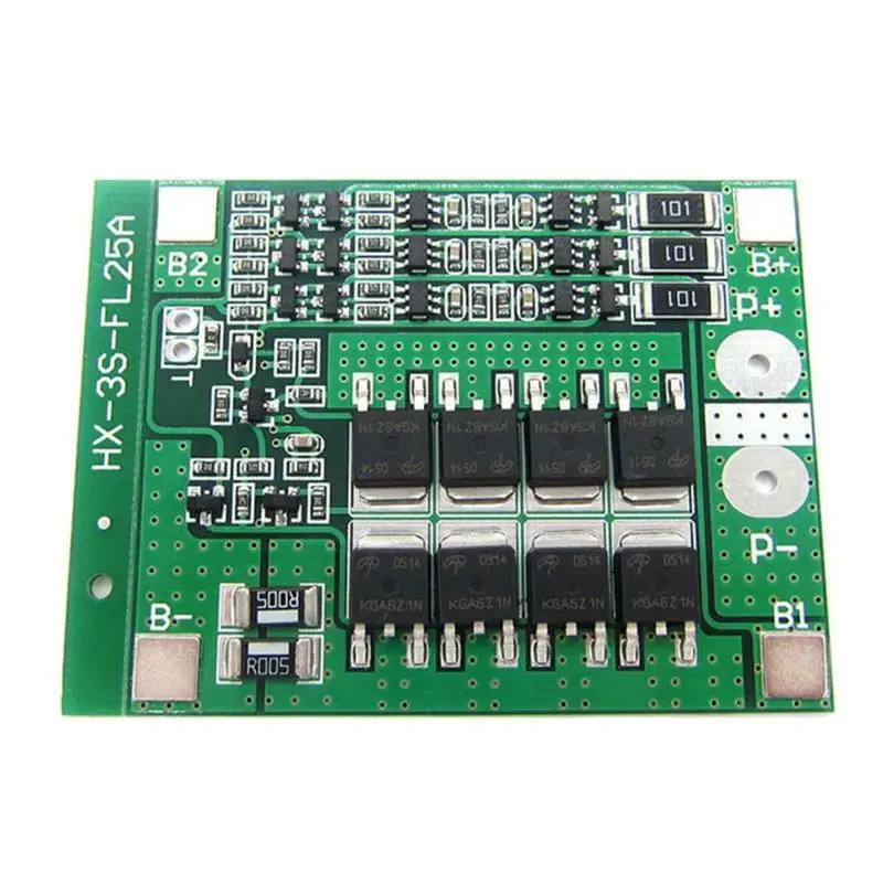 3 серии 12 В 7 Lipo Li-Ion 18650 зарядное устройство модуль защиты 25A S PCB BMS плата полимерная