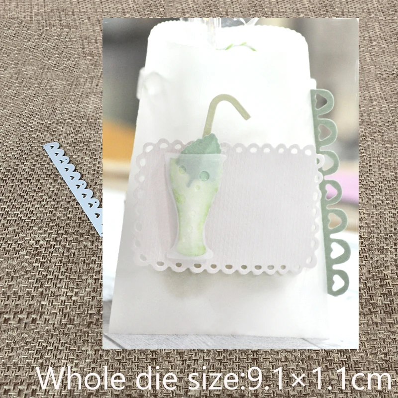 Высечки для скрапбукинга металлические в форме сердца | Дом и сад