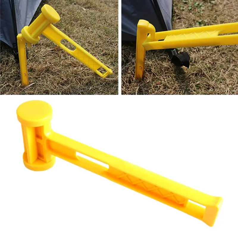 Outdoor Camping Portable Plastic Hammer Tent Nails Installation Tool G8TD | Спорт и развлечения
