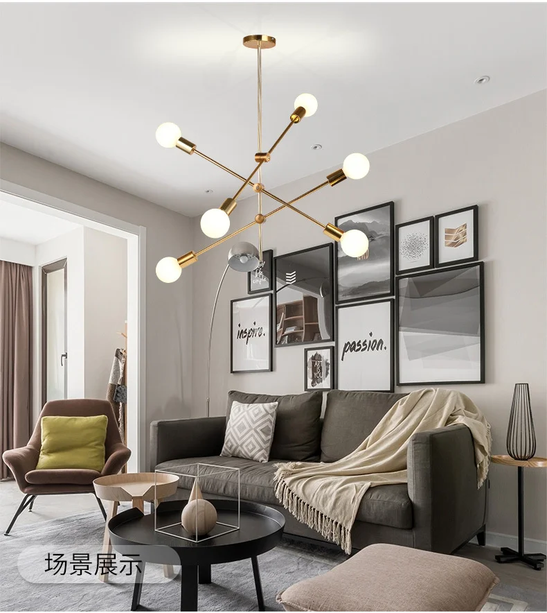 저렴한 현대 Hanglamp Lustre Pendente Hanglamp 조명기구 주방 다이닝 바 펜던트 램프 거실 펜던트 조명