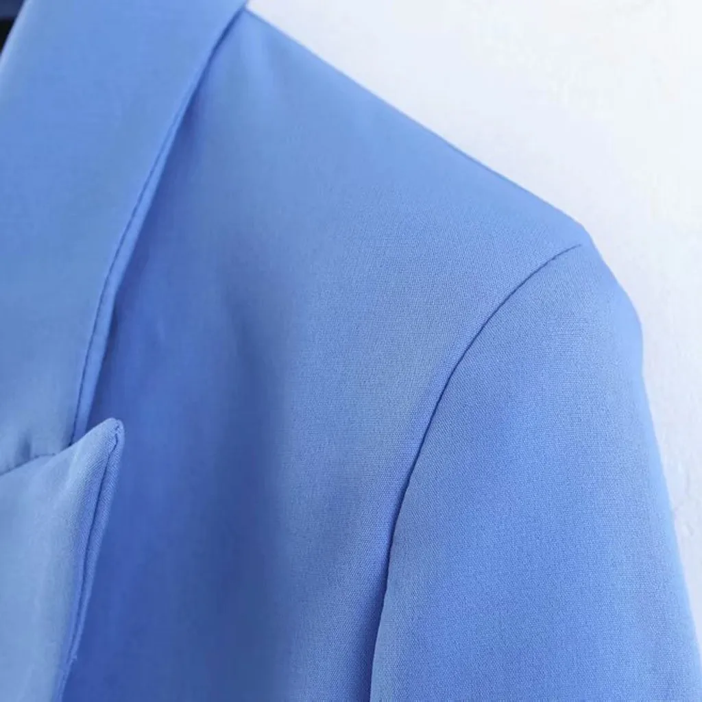 Женский офисный костюм SAGACE элегантный облегающий пиджак с пиджаком и одной