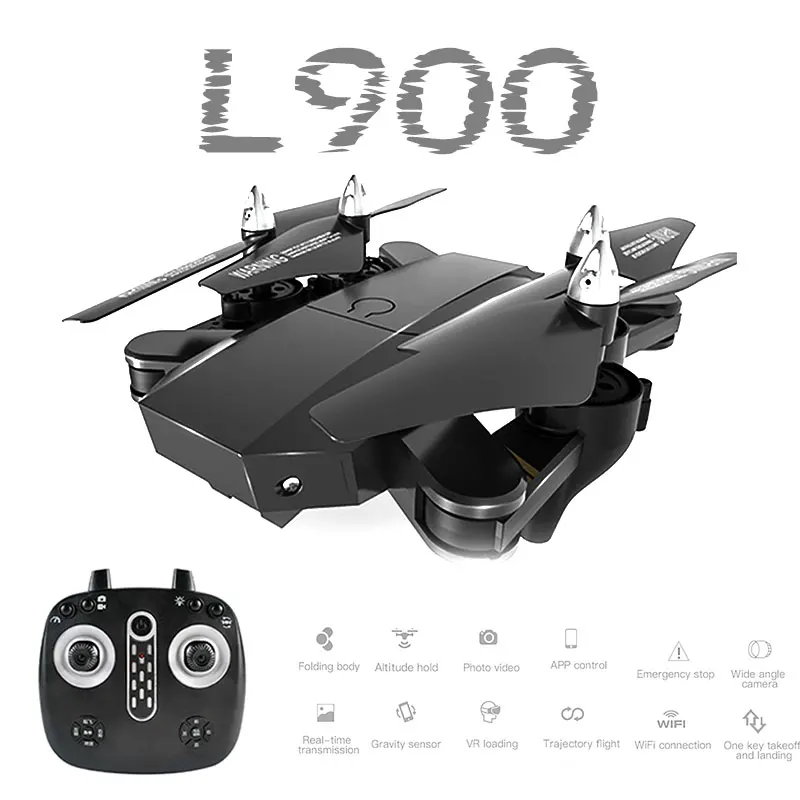 Профессиональный Квадрокоптер 912 Gps Дроны с камерой HD 4K Радиоуправляемый