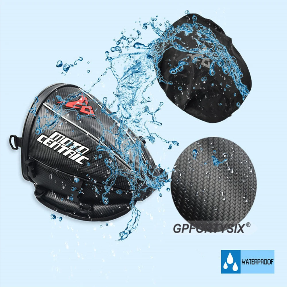 Мото rcycle заднее сиденье шлем сумка мото Рыцарь хвост рюкзак водонепроницаемая