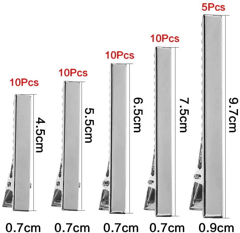 Lvcky металлические зажимы для волос из крокодиловой кожи аллигатора заколки