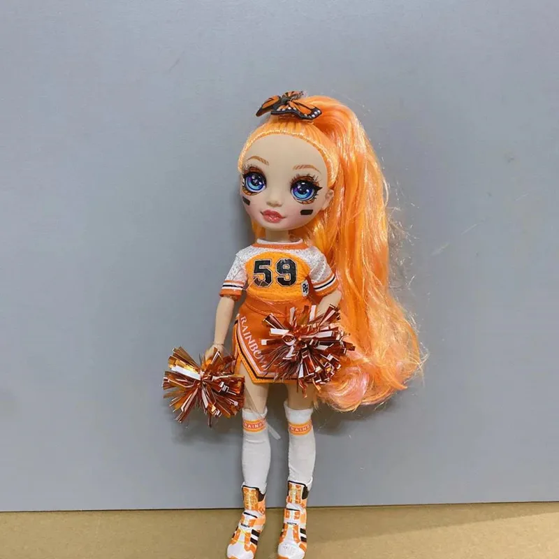 1/6 шарнирная баскетбольная чирлидерская кукла-слайм полный комплект радужные