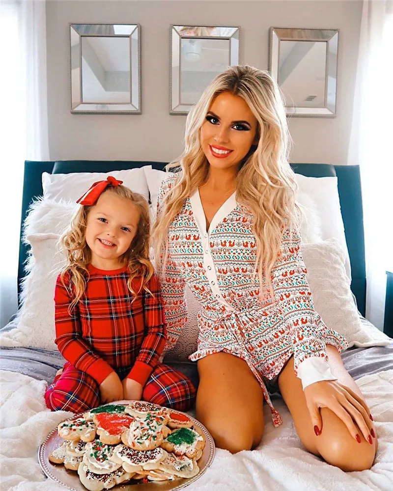 

Women Chrismas Jumpsuits with Button Casual Loose Long Sleeve Strechy Slim Romper