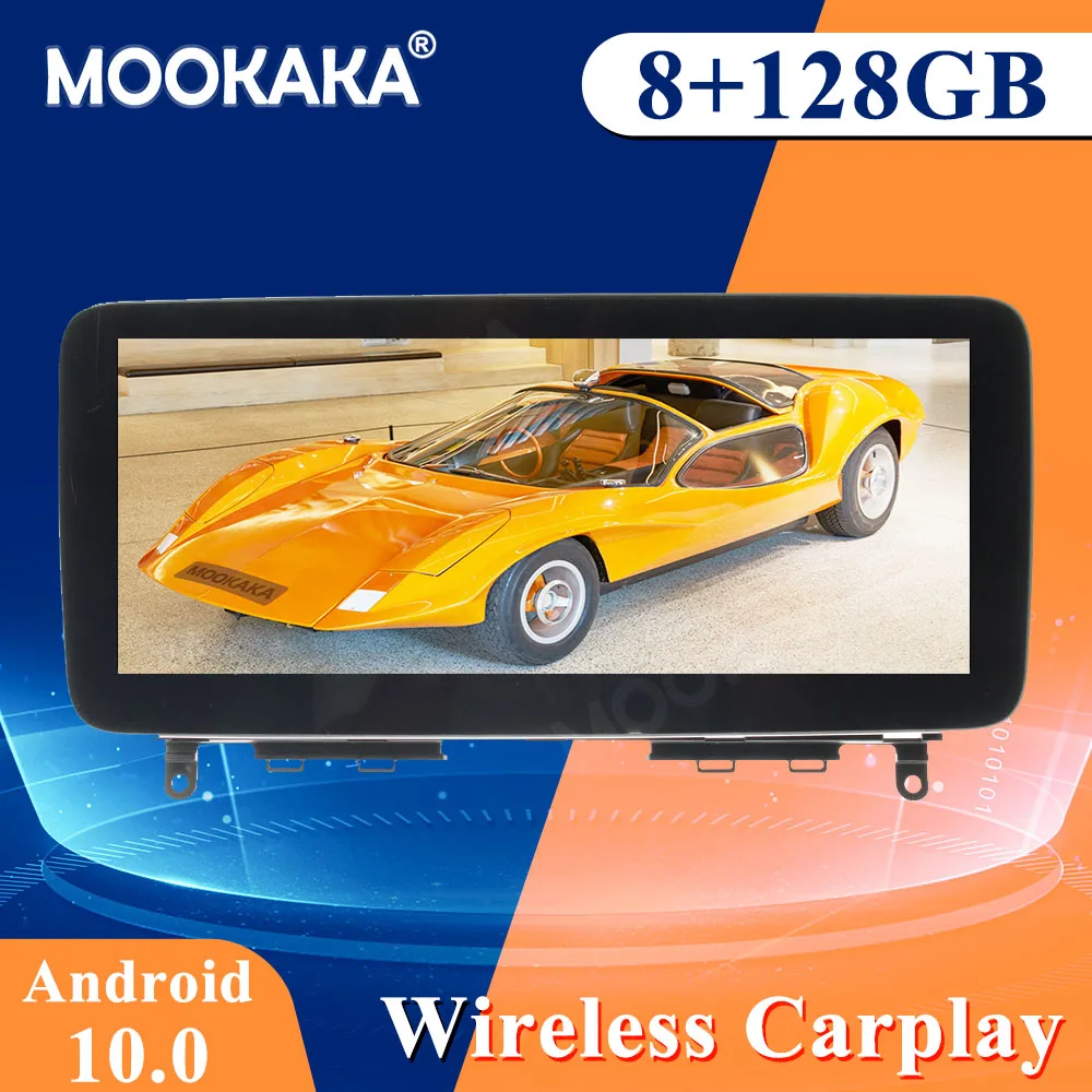 Головное устройство для MERCEDES BENZ C W204 C2007-2011 Android 10 0 128 ГБ + 8 Гб Автомобильная