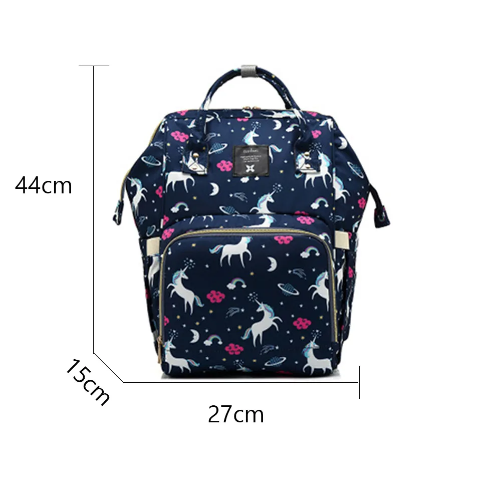 Детская сумка большая емкость водонепроницаемая для подгузников модный рюкзак