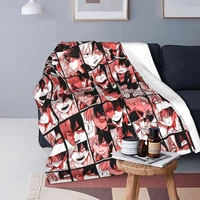 todoroki shoto collage plush blanket boku no my hero academia academy plaid anime throw blanket for sofa bedding lounge quilt