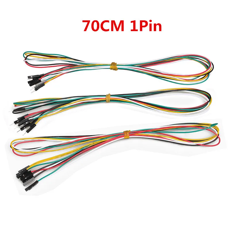 20 шт./лот 70 см 1pin на заказ макет перемычка AWG24 M-M для мужчин и женщин F-F DuPont