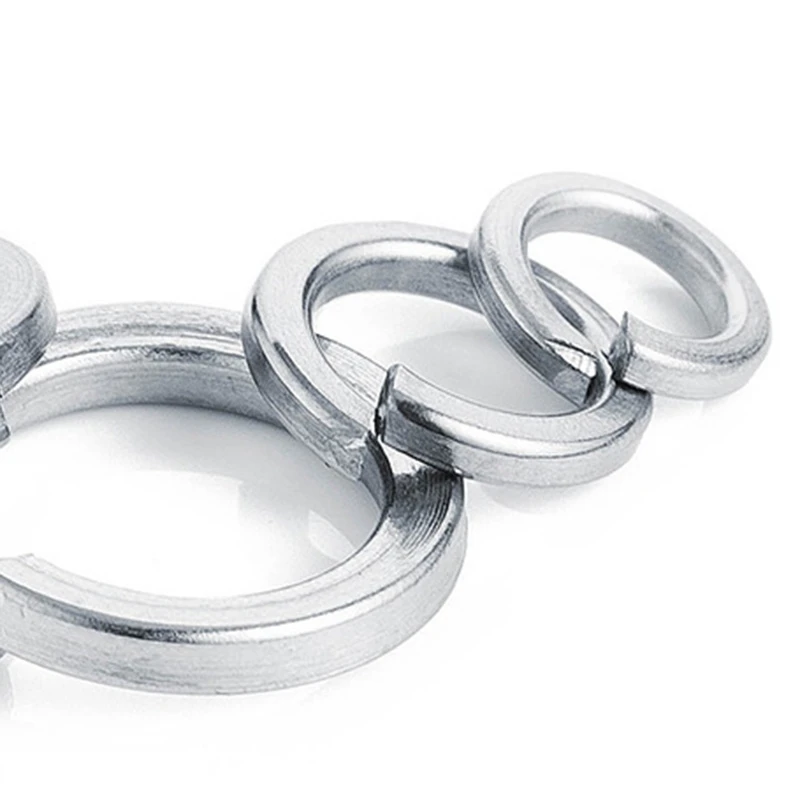 

480Pcs Lock Washers Set Stainless Steel M2 M2.5 M3 M4 M5 M6 M8 M10 M12 Spring Lock Washer Assortment Kit
