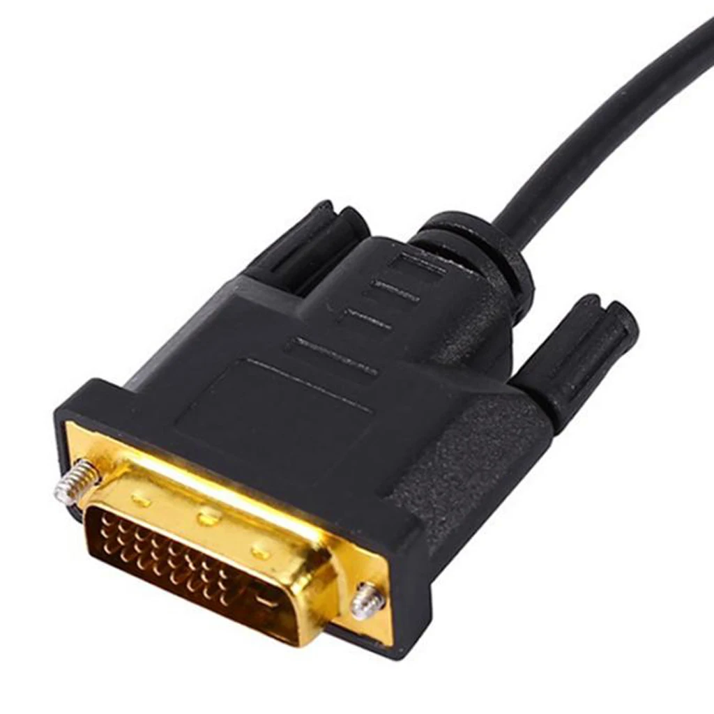Кабель DVI HDMI 1 8 м кабель шнур D адаптер для ПК ноутбука HDTV|Адаптеры AC/DC| |
