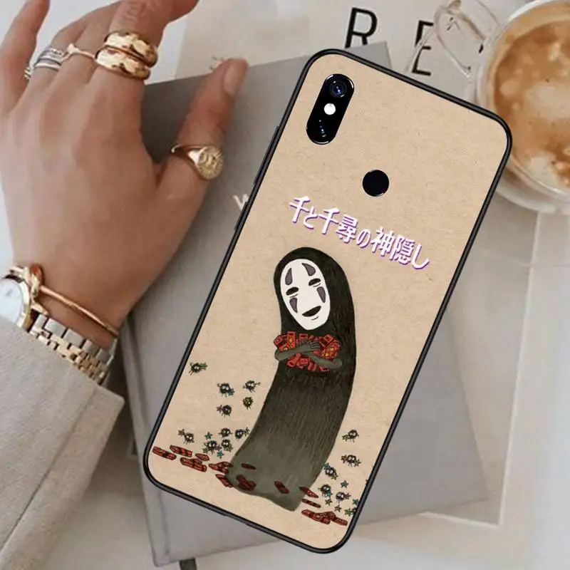 

anime Spirited Away Phone Case For Xiaomi Redmi 7 8 9t a3Pro 9se k20 mi8 max3 lite 9 note 9s 10 pro
