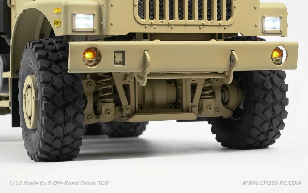 Масштаб 1/12 военный Внедорожник CROSS RC USA TC6 MTVR MK23 6x6 6WD комплект для переоборудования