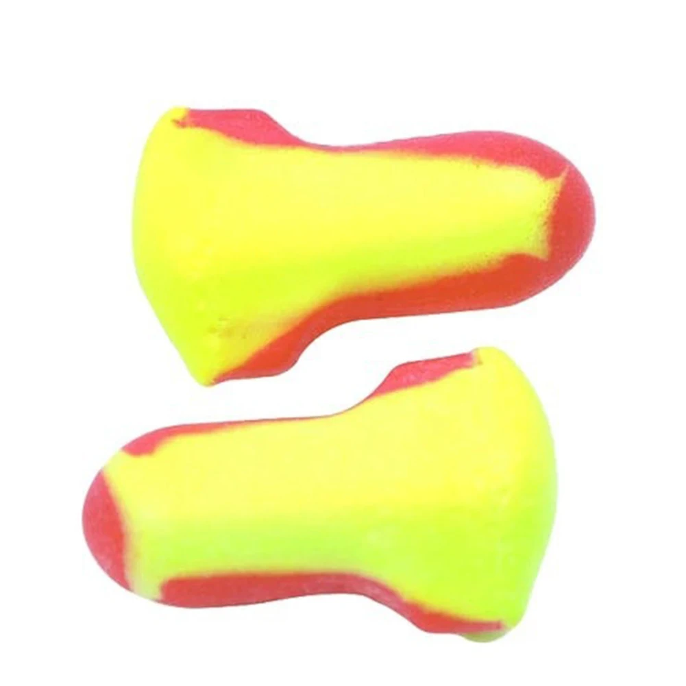 

20pairs Noise Reduction Travel Ear Plug Disposable Adult Kids Home Sleeping Slow Rebound Studying Ergonomic Soft Foam Mini
