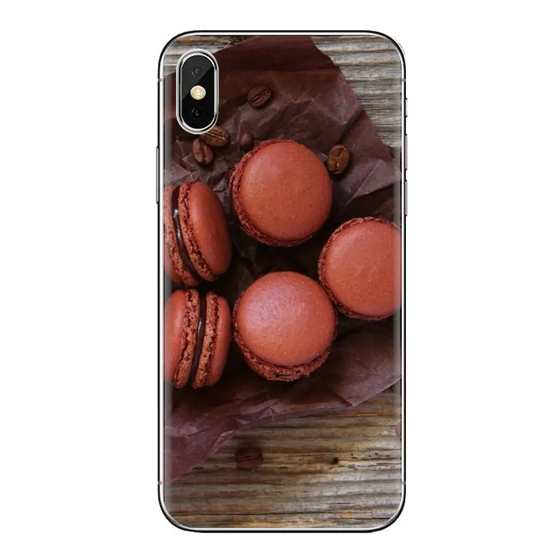 Прозрачный чехол из термополиуретана с кожного покрова обои еда мгновенной