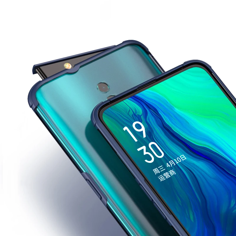 Оригинальный чехол GKK для OPPO Reno 10X Zoom Z ультратонкий Полупрозрачный матовый из