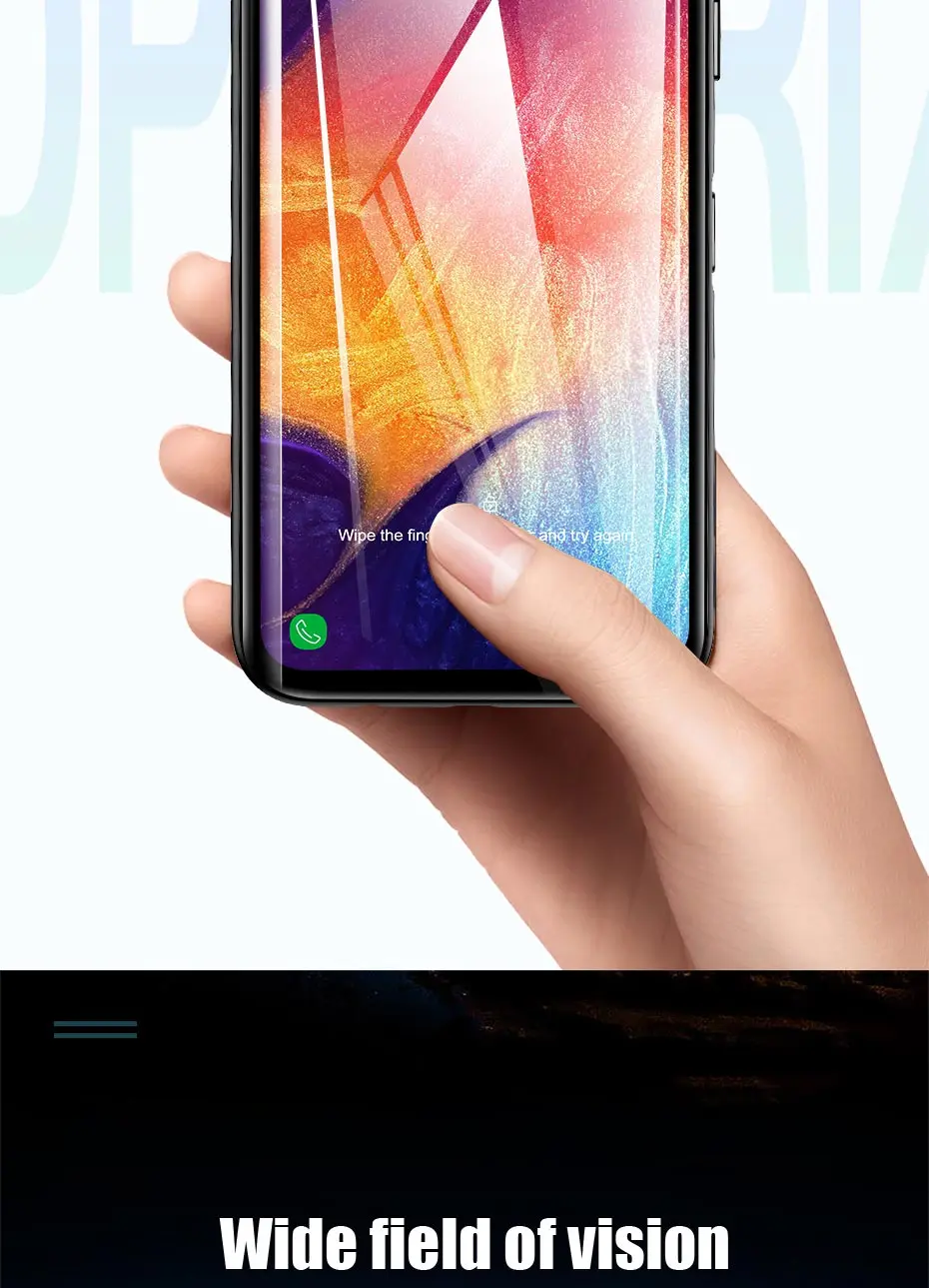 2Pcs40D закаленное Стекло для samsung Galaxy A50 A40 A60 A30 A10 Экран Защитная Стекло для samsung A70 A20E M10 M20 M30