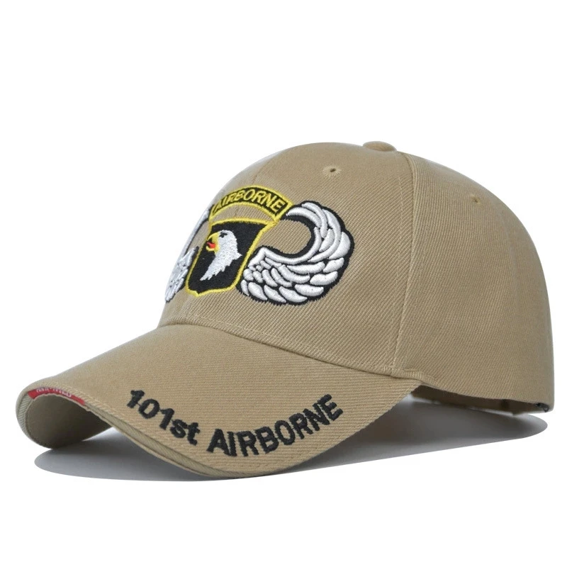 

Casquette Hat Eagle 101st Airborne Division Tactical Baseball Cap Army Snapback Hat Cotton Bone Adjustable Male Outdoor Cap
