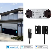 wifi garage door switch module smart door controller supports ewelink app to work with google home alexa