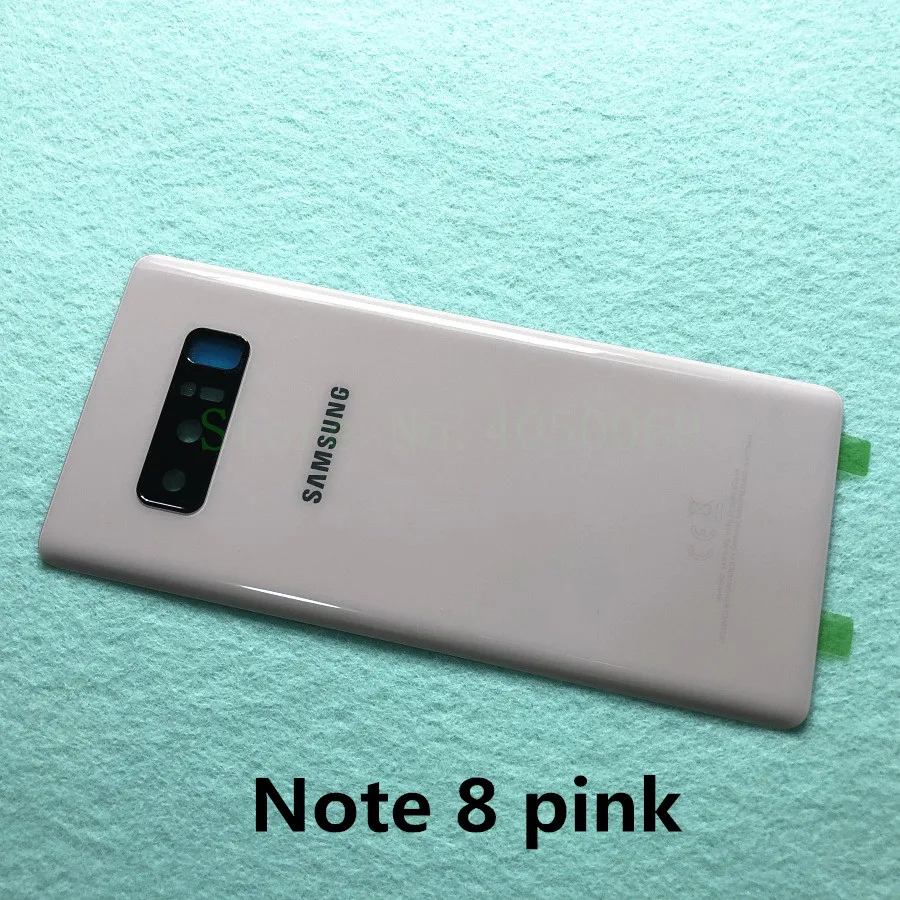 SAMSUNG Galaxy Note 9 N960 SM-N960F Note 8 N950 SM-N950F Стекло задняя Батарея Корпус ремонт на домашнию Дверь чехол Замена