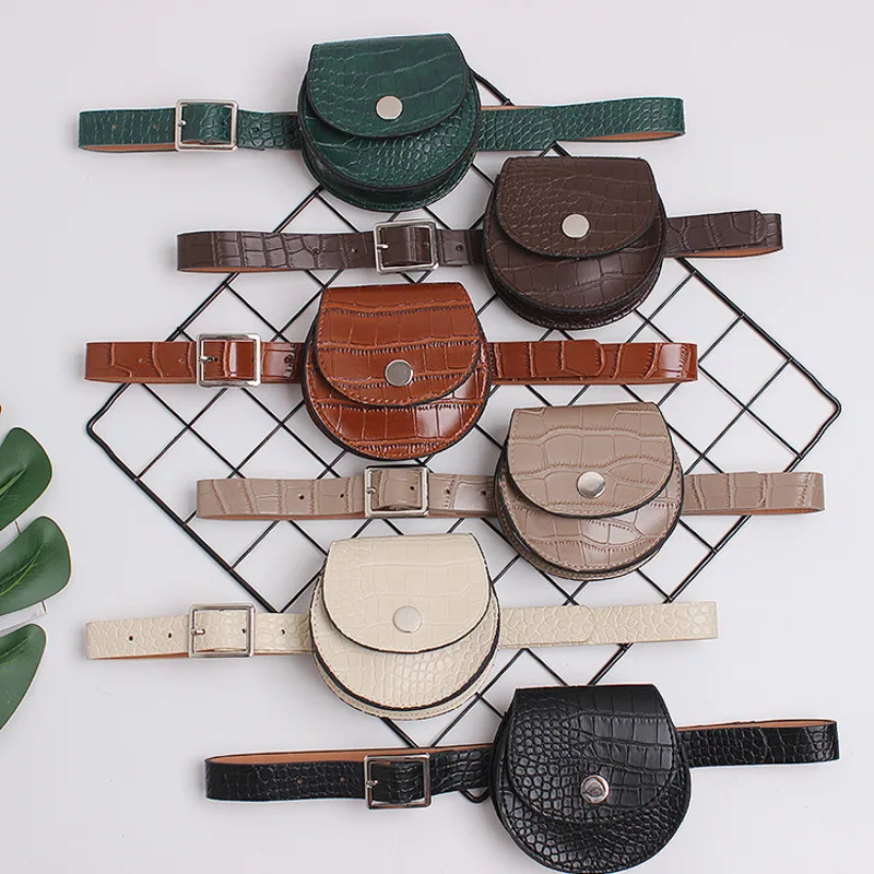 Новый дизайн 2020 модная сумка на пояс Женская винтажная стильная мессенджер