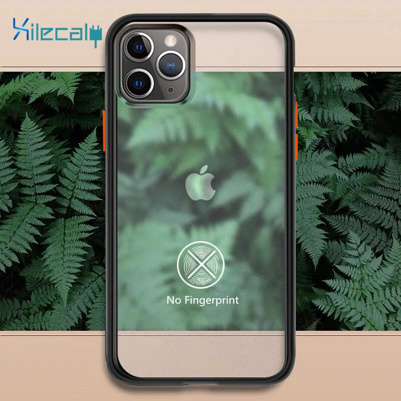Противоударный армированный чехол Xilecaly для iPhone 11 Pro 7 8 Plus XR XS Max прозрачные