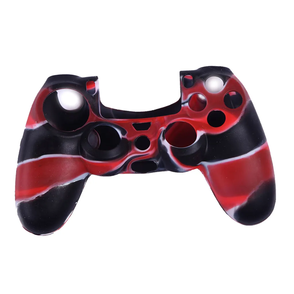 Силиконовый резиновый чехол для playstation 4 PS4 беспроводной контроллер игровые аксессуары Чехлы