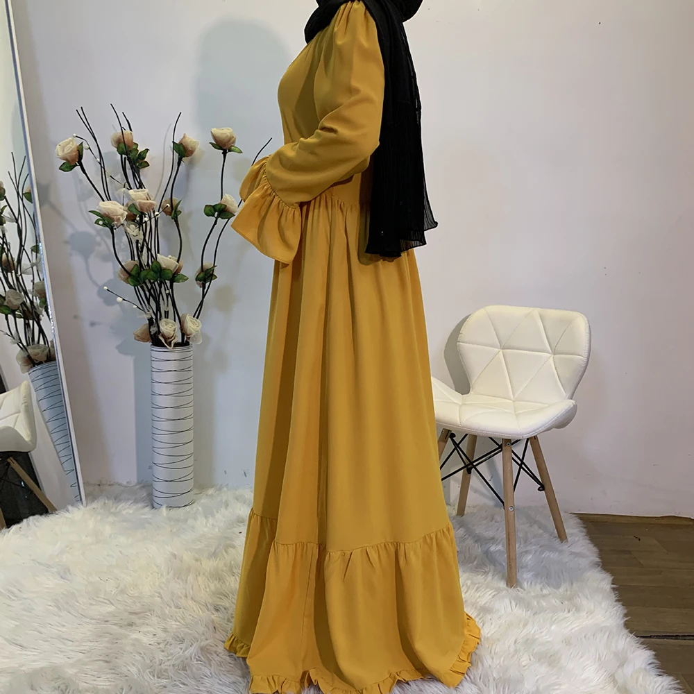 

Eid Mubarak Dubai Abaya Turkey Long Hijab Muslim Dress Islam Clothing Turkish African Dresses Abayas For Women Vestidos Mujer