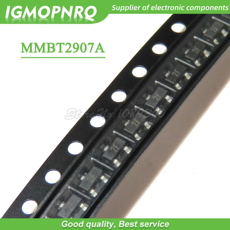Транзисторы MMBT2907 MMBT2907ALT1G SOT-23 100 шт. | Электронные компоненты и принадлежности