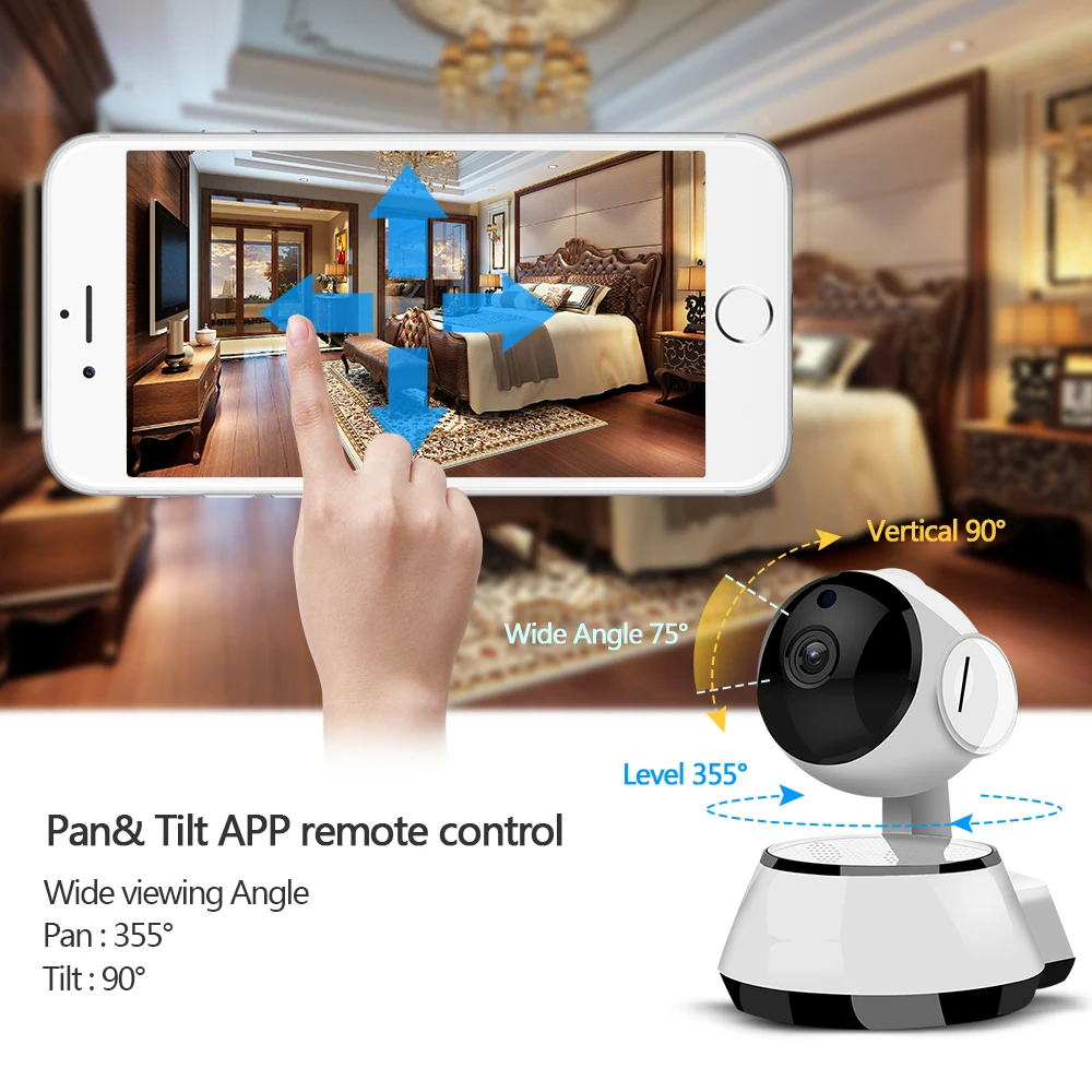 IP-камера видеонаблюдения KORANG 1080P Wi-Fi 720P | Безопасность и защита