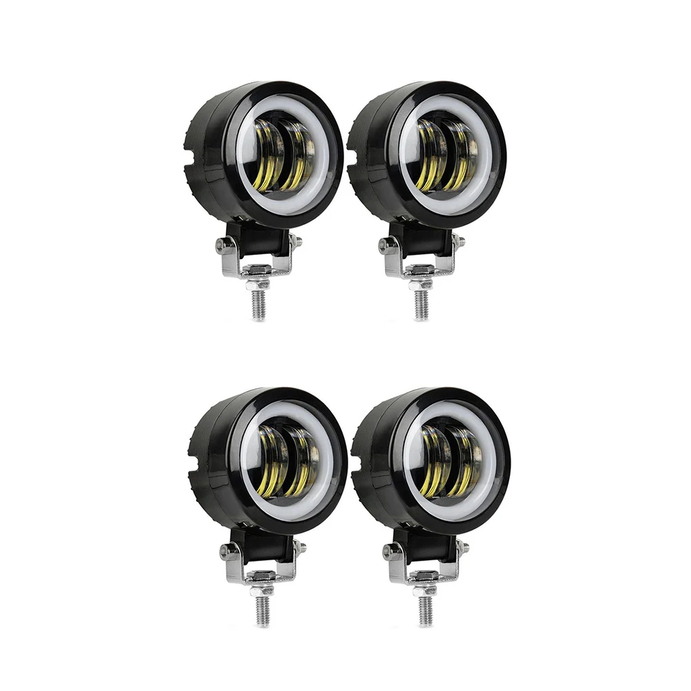 Головной светильник универсальный 2 шт. 20 Вт круглый светодиодный рабочий с
