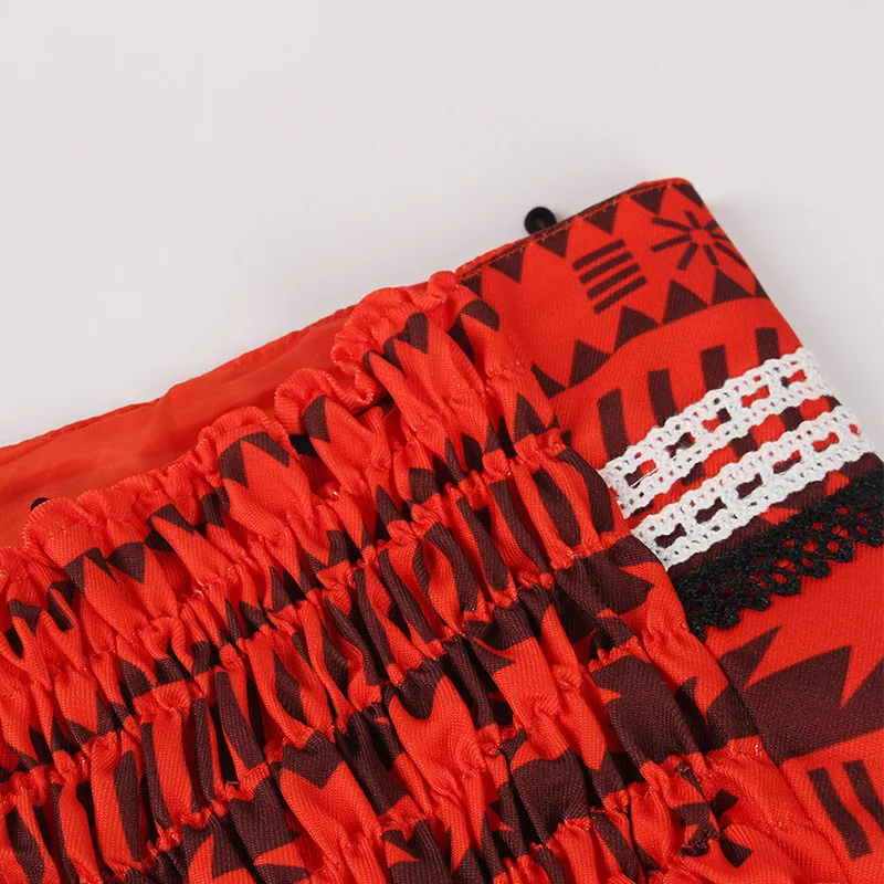 Костюм принцессы Моаны комплект с юбкой маскарадный костюм для маленьких