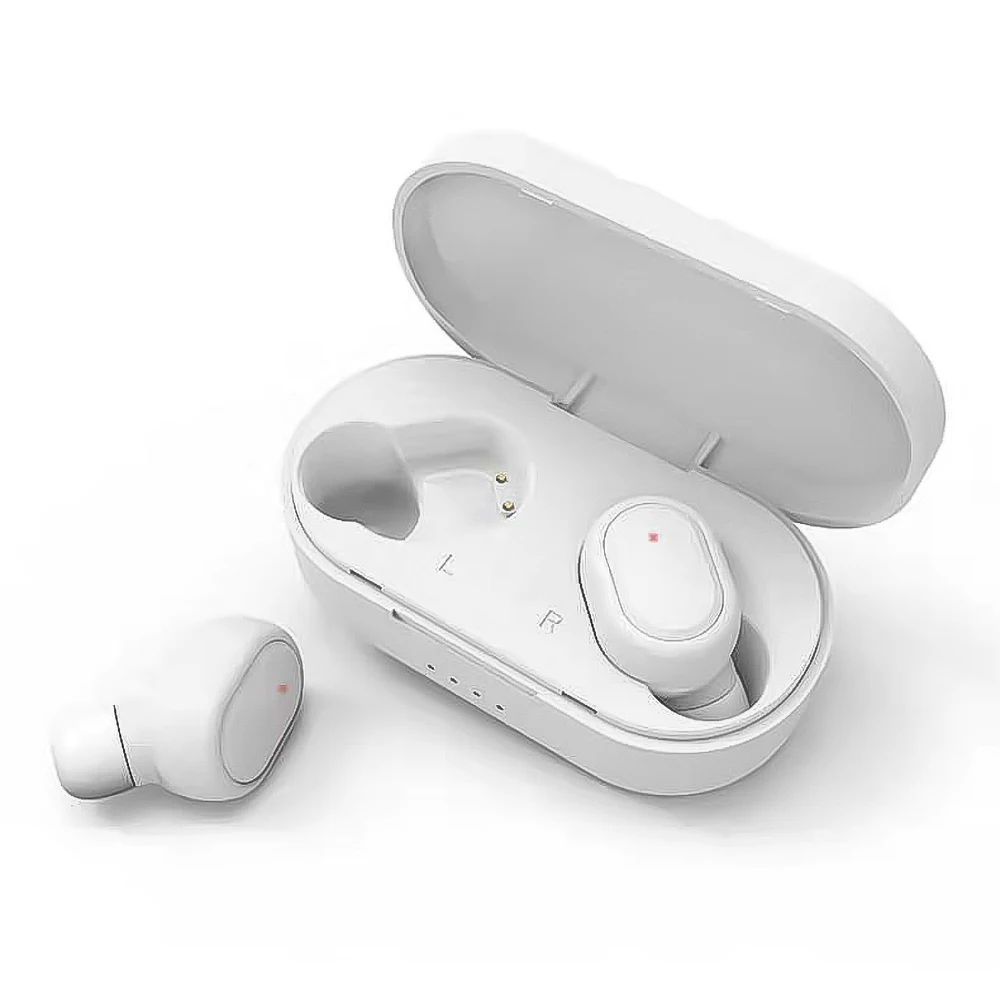 TWS Bluetooth наушники V5.0 беспроводные с микрофоном гарнитура для всех телефонов