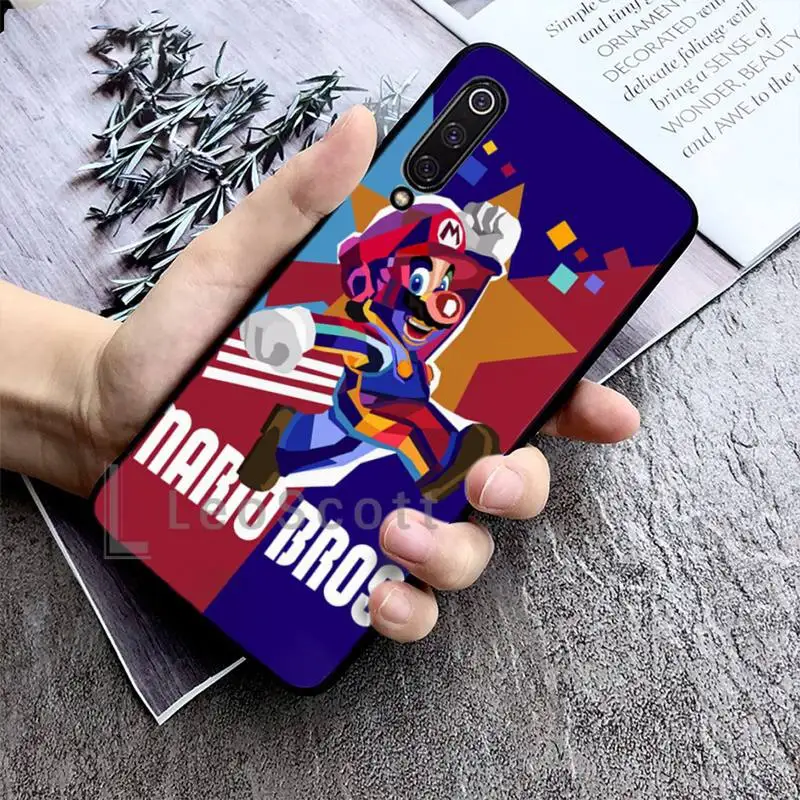 

Super Game cartoon Marioeses Phone Case for Xiaomi Redmi note Huawei honor mate P 7 8 9 10 20 30 40 t se Pro a x Lite funda