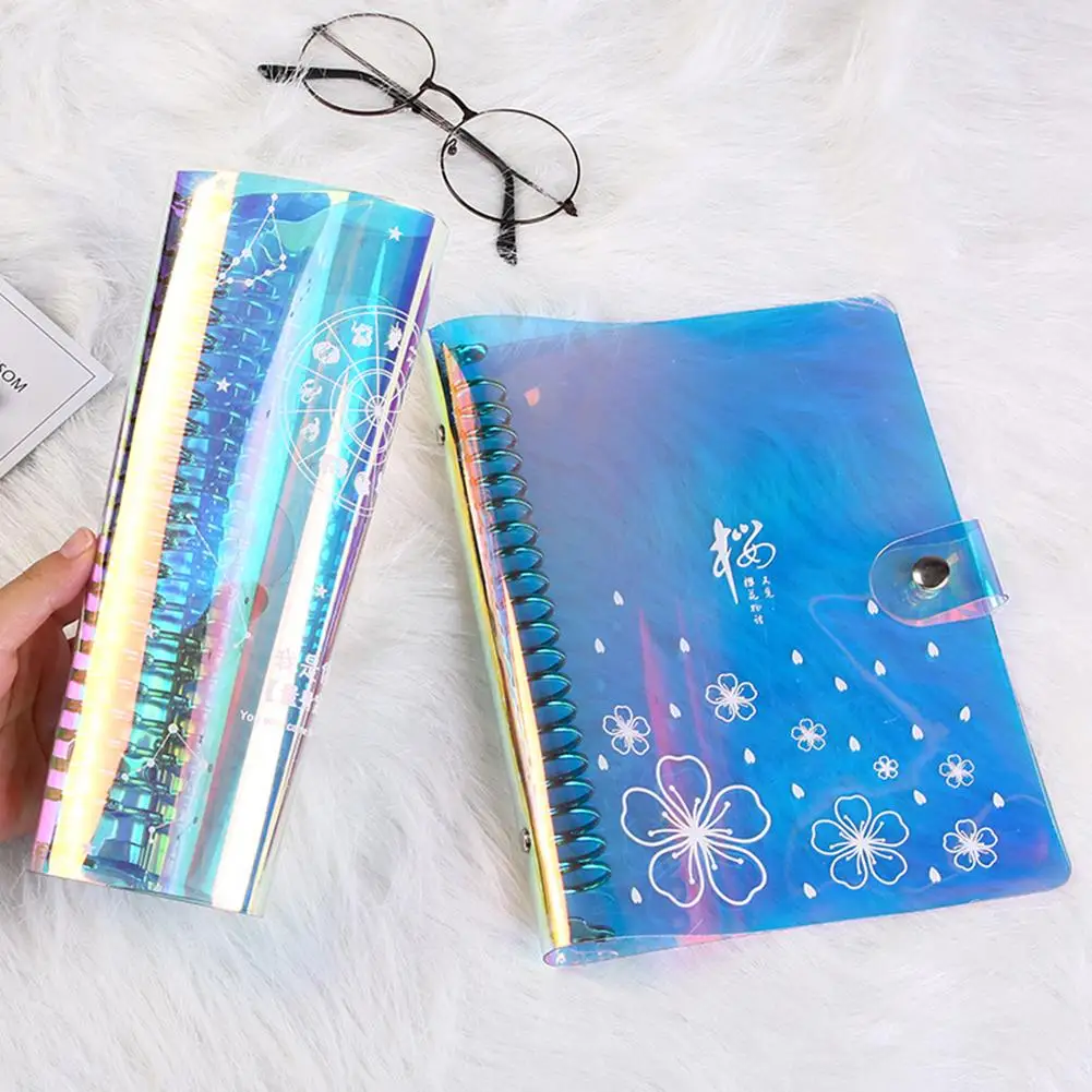 Ослепительная Обложка нажимная кнопка блокнот ежедневник планировщик