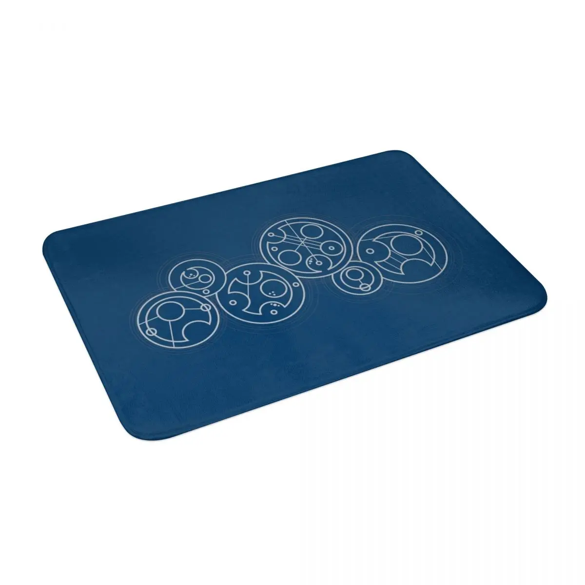 Time And Relative Dimension Doormat Carpet Mat Rug Polyester PVC Non-Slip Floor Decor Bath Bathroom Kitchen Living Room 40*60 | Дом и сад