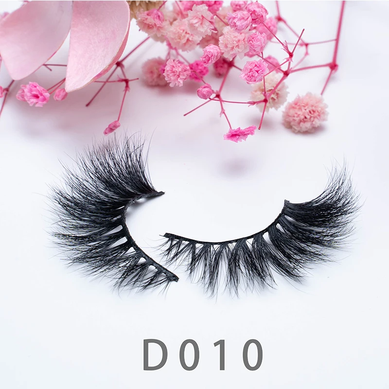 

3D False Lashes 100% Real Mink Hair in Bulk Natural Wispy Makeup Fake Eyelashes Dramatic Soft Wholesale Cosmetics Beauty