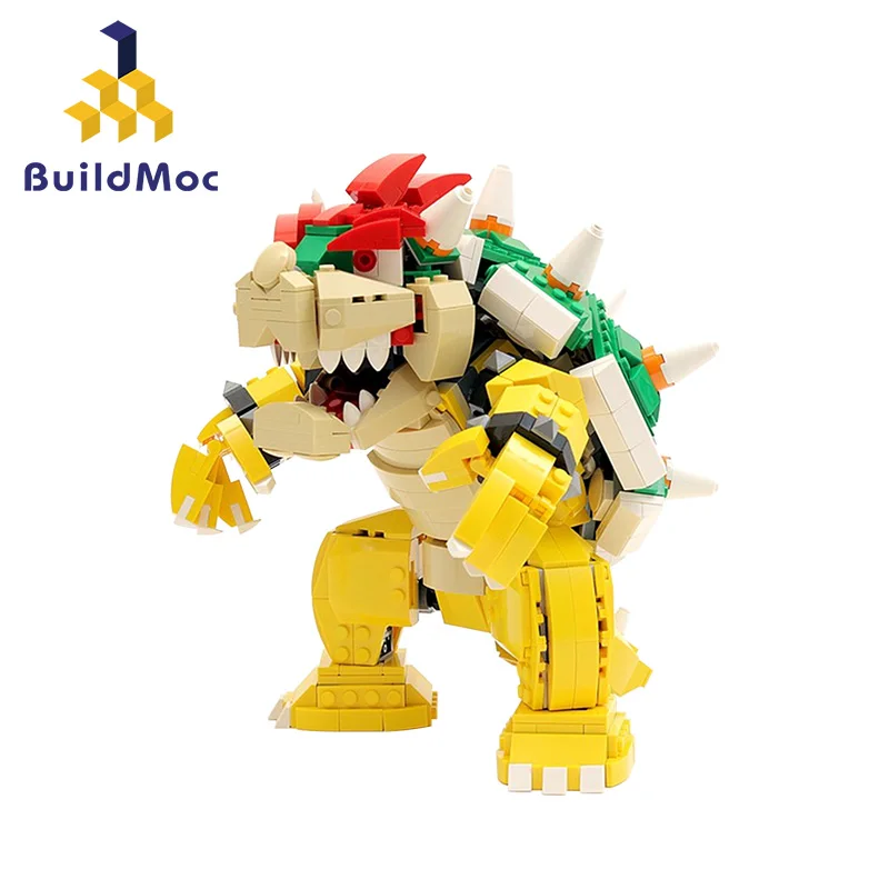 Мини конструктор Bowser маленькие монстры ретро игры сделай сам микро игрушка