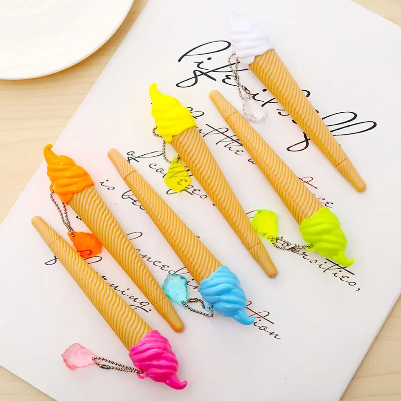 12 шт./компл. Новинка мороженое гелевыми чернилами Еда весело классного школьного