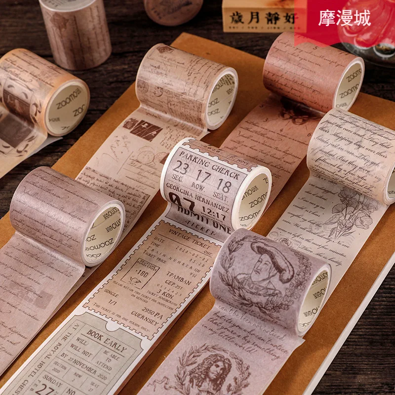 

Бумажная Маскировочная лента в стиле ретро с надписью «BULA»