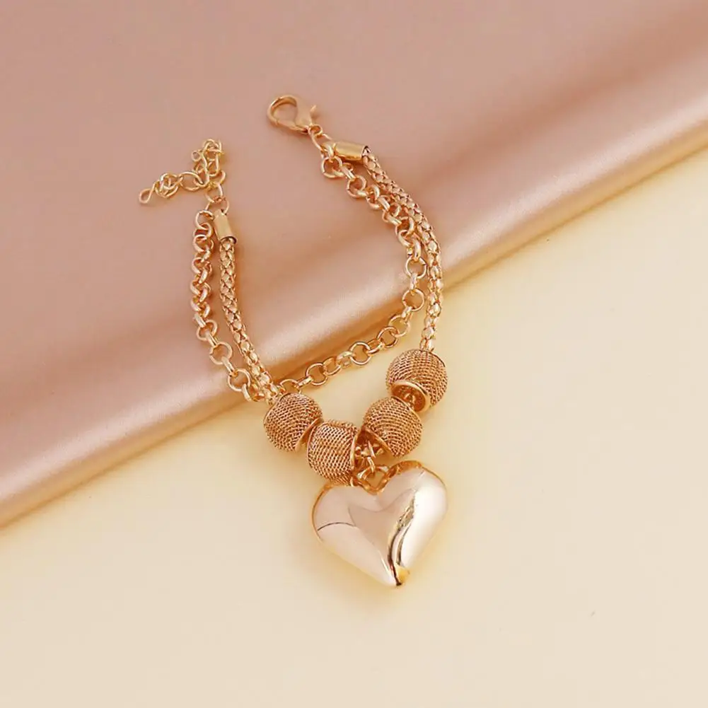 

Fashion Heart Love Multi Layer Choker Necklace Female Punk Gift Jewelry Pendant Statement Party Long Metal Chain Necklaces C0L0