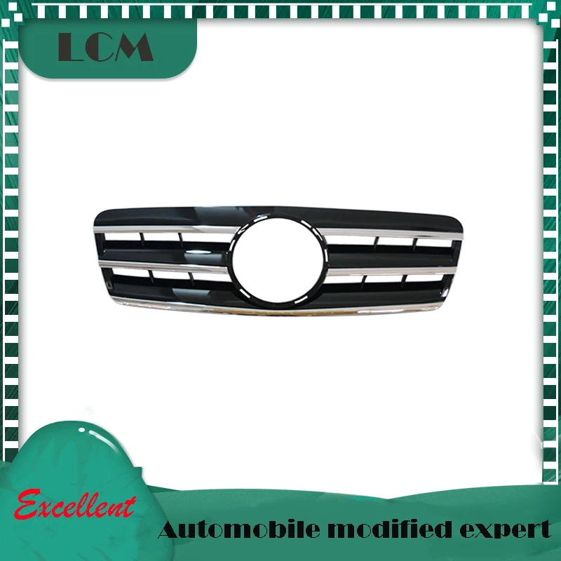Передний бампер из АБС пластика гоночная решетка для Mercedes For Benz CLK class W208 96 97 98 99 00 01