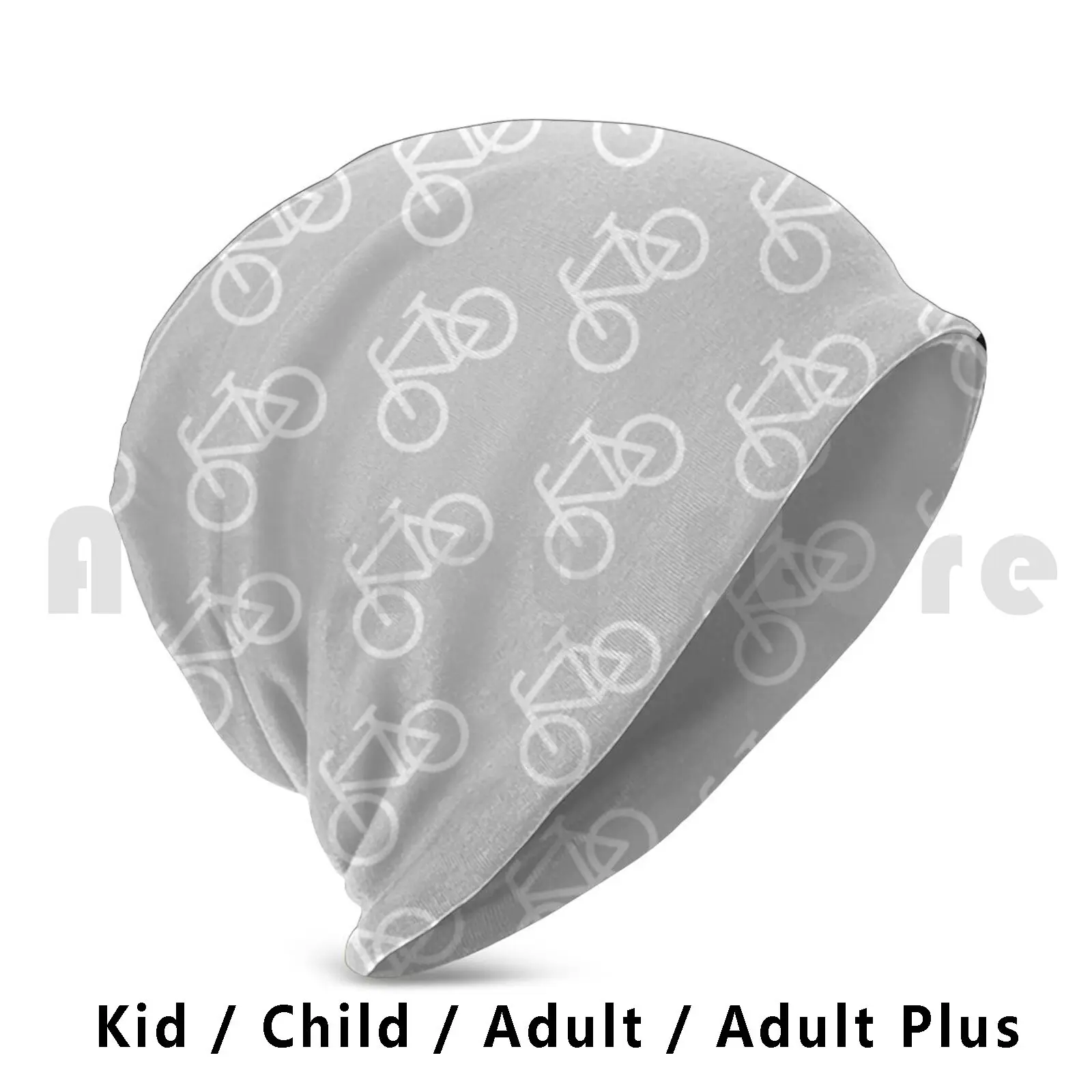 

Bike Pattern ( White And Light Grey ) Hat 2829 Hat Danibeez Danibeezdesign Gravel Bike Bikes