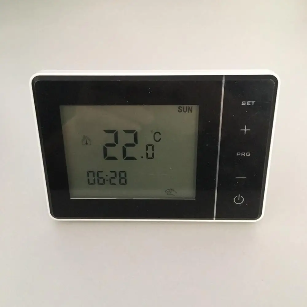 Программируемый газовый котел нагревательный Термостат сенсорный экран