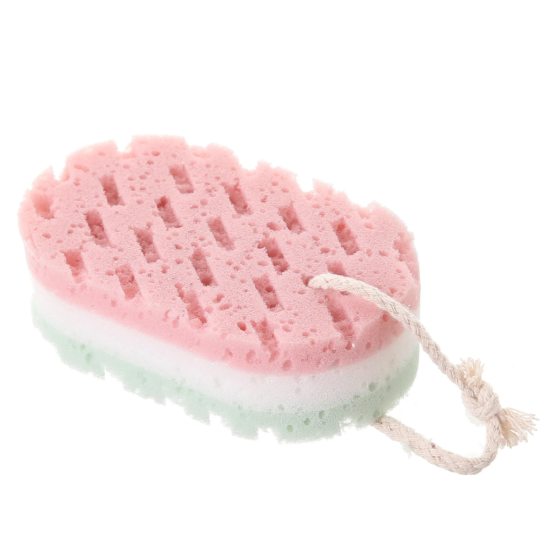 

Bath home general rubbing towel trichromatic oval back rubs decontamination washing bath adult children